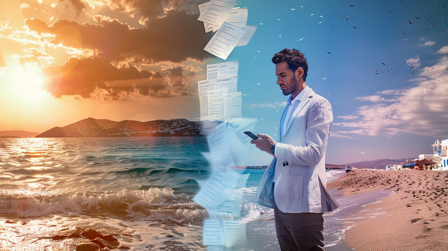 SOS from Mykonos: When Your Accountant Needs Documents and You're on Vacation